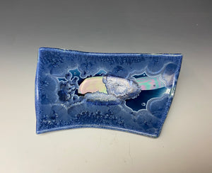 Crystalline Tray in Atlantic Storm Blue #1