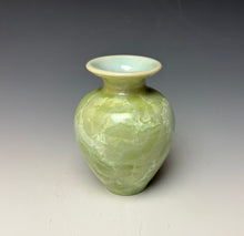 Load image into Gallery viewer, Crystalline Glazed Mini Vase - Mint Green 3
