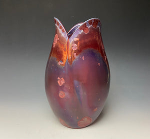 Tulip Vase- Ruby #2