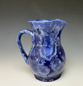 Crystalline Glazed Creamer 20oz - Winter Sky Blue