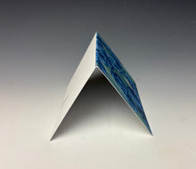 Load image into Gallery viewer, Crystalline Greeting Card- &#39;Teal&#39;
