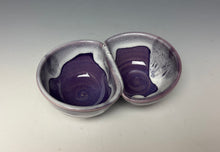 Load image into Gallery viewer, Double Dip Dish- Purple
