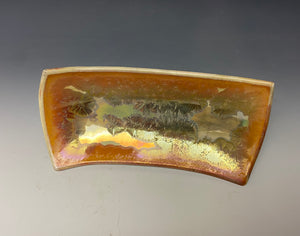 Crystalline Tray in Gold