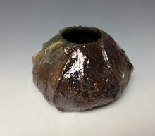 Load image into Gallery viewer, Rainbow Copper Raku AirPlant Vase #2
