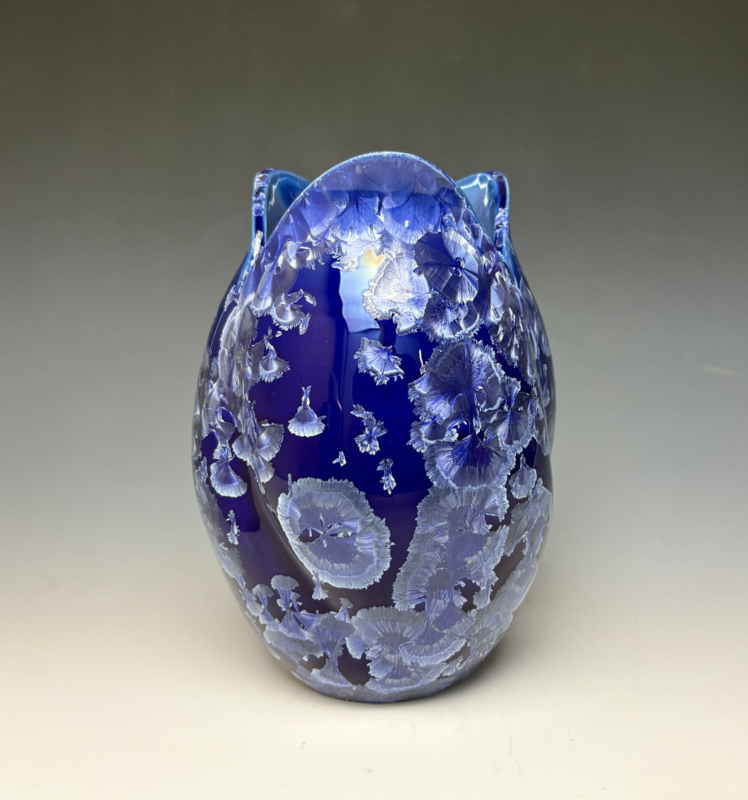 Tulip Vase- Winter Sky Blue #3