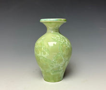 Load image into Gallery viewer, Crystalline Glazed Mini Vase - Mint Green 5
