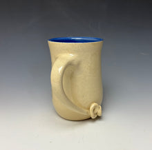Load image into Gallery viewer, Hippie Pig Mug- Bright Blue
