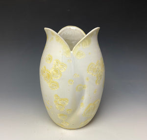 Tulip Vase- Ivory #4