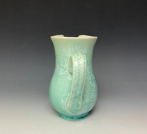 Light Green Crystalline Small Pitcher