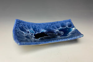 Crystalline Tray in Atlantic Storm Blue #1