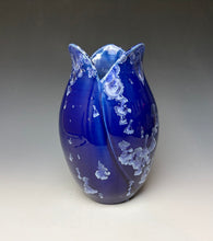 Load image into Gallery viewer, Tulip Vase- Winter Sky Blue #2
