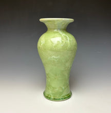 Load image into Gallery viewer, Crystalline Glazed Vase - Mint Green #2
