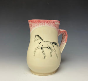 Foal Mug- Bright Red