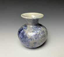 Load image into Gallery viewer, Periwinkle Crystalline Mini Vase 4
