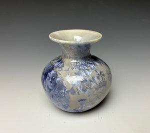 Periwinkle Crystalline Mini Vase 4