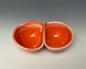 Double Dip Dish- Intense Orange