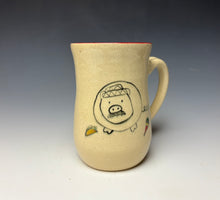 Load image into Gallery viewer, Señor Pig (with taco) Mug- Red
