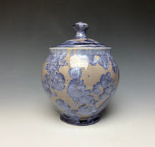 Load image into Gallery viewer, Periwinkle Crystalline Glazed Jar
