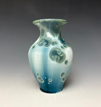 Load image into Gallery viewer, Bluestone Crystalline Glazed Mini Vase 1
