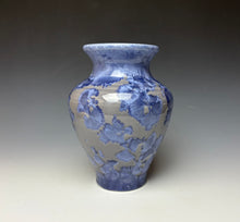 Load image into Gallery viewer, Periwinkle Crystalline Vase
