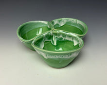 Load image into Gallery viewer, Triple Dip Dish- Bermuda Green
