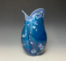 Load image into Gallery viewer, Tulip Vase- Atlantic Storm Blue #3
