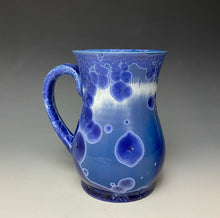 Load image into Gallery viewer, Crystalline Glazed Mug 18oz - Winter Sky Blue #1
