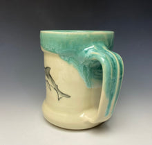 Load image into Gallery viewer, Shark Mug- Seafoam Green
