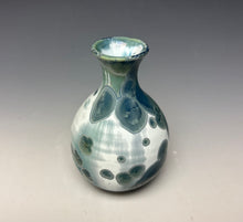 Load image into Gallery viewer, Bluestone Crystalline Glazed Mini Vase 2
