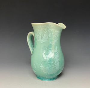 Light Green Crystalline Small Pitcher