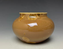 Load image into Gallery viewer, Iced Caramel Crystalline Glazed Mini Vase #5
