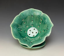 Load image into Gallery viewer, Seafoam Green Lotus Berry Bowl
