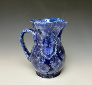 Crystalline Glazed Creamer 20oz - Winter Sky Blue
