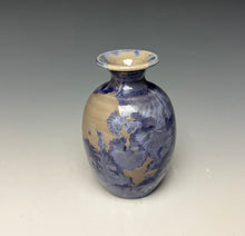 Load image into Gallery viewer, Periwinkle Crystalline Mini Vase 2

