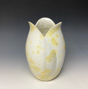 Tulip Vase- Ivory #4