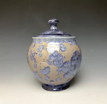 Load image into Gallery viewer, Periwinkle Crystalline Glazed Jar
