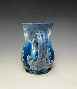 Crystalline Glazed Mug 16oz- Atlantic Storm Blue #1