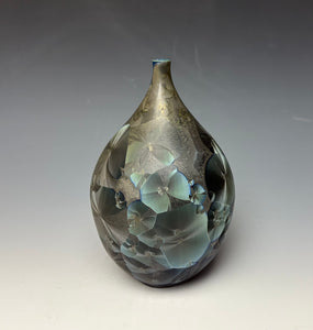 Cobalt Galaxy Crystalline Teardrop