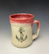 Load image into Gallery viewer, Anchor Mug- Red #2
