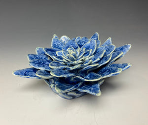 Blue Porcelain Wallflower