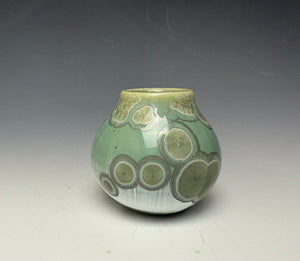 Wintergreen Crystalline Mini Vase 2