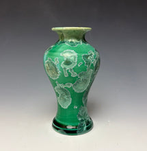 Load image into Gallery viewer, Emerald Green Crystalline Glazed Mini Vase 3
