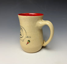 Load image into Gallery viewer, Señor Pig (with taco) Mug- Red
