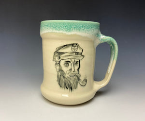 Sea Captain Mug- Bermuda Green