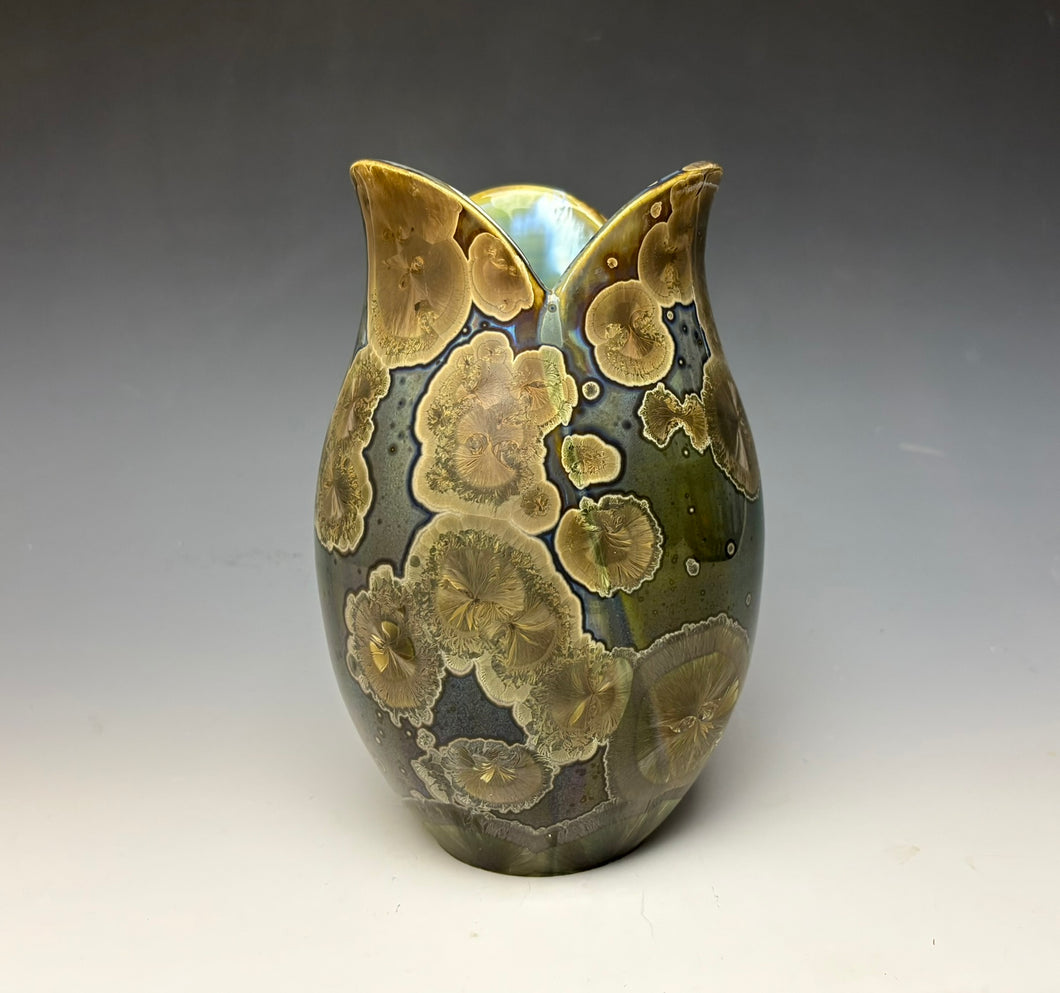 Tulip Vase- Iron Galaxy #1