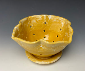 Sunshine Yellow Lotus Berry Bowl