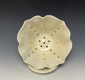 Ivory Lotus Berry Bowl