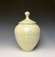 Load image into Gallery viewer, Ivory Crystalline Jar

