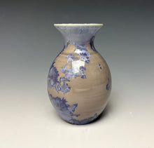 Load image into Gallery viewer, Periwinkle Crystalline Mini Vase 3
