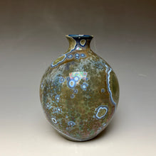 Load image into Gallery viewer, Cobalt Galaxy Crystalline Glazed Vase 6
